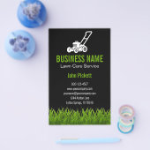 Groen gras gazon zorg maaien Landscaping Flyer (Enkel)