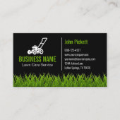 Groen gras gazon zorg maaien Landscaping Visitekaartje (Voorkant)