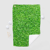 Groen gras golfhanddoek (Insitu)