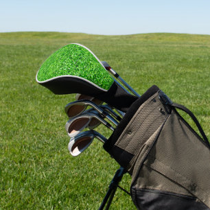 Groen gras golfheadcover