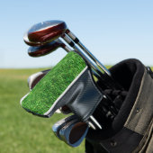 Groen Gras Golfheadcover (Insitu)