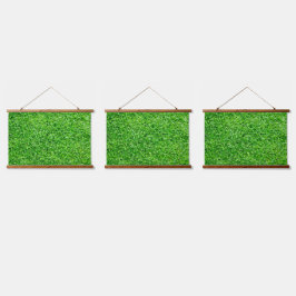 Groen gras hangend wandkleed
