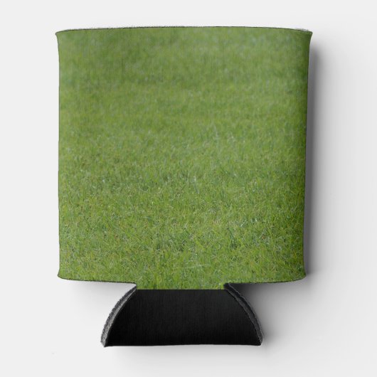 Groen gras koelbox blikjeskoeler (Voorkant)