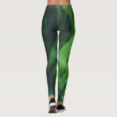 Groen gras leggings (Achterkant)