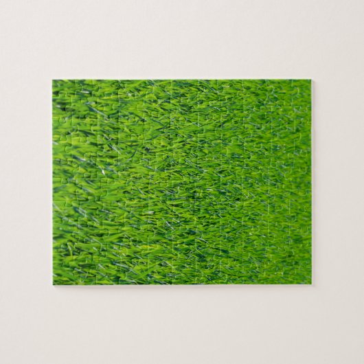 Groen gras legpuzzel (Horizontaal)