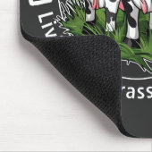 Groen gras,  meisjes muismat (Hoek)