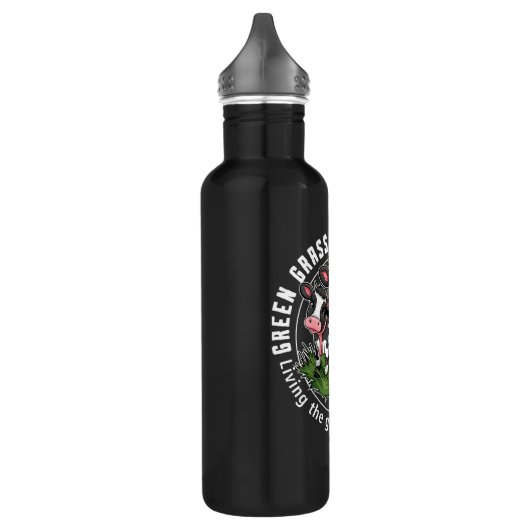 Groen gras,  meisjes waterfles  (Links)