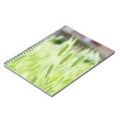 Groen gras notitieboek (Linkerzijde)