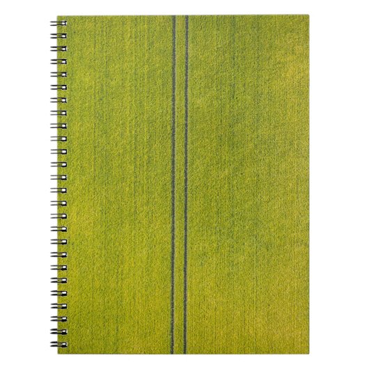Groen gras notitieboek (Voorkant)
