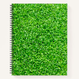 Groen gras notitieboek