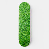 Groen gras persoonlijk skateboard (Voorkant)