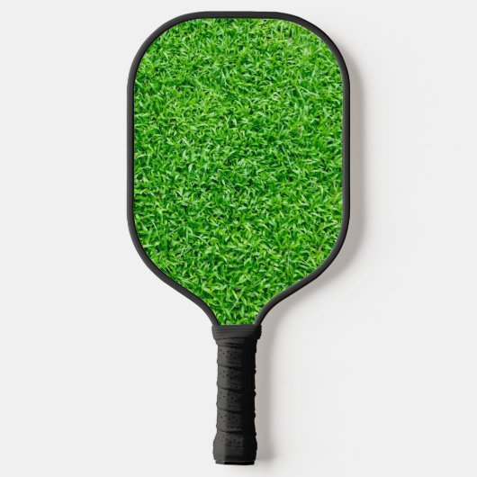 Groen gras pickleball paddle (Achterkant)