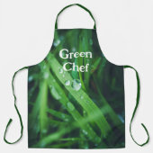 Groen gras schort (Voorkant)