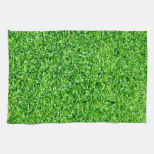 Groen gras theedoek (Horizontaal)