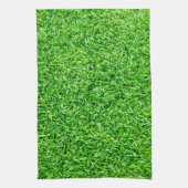 Groen gras theedoek (Verticaal)