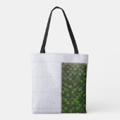 Groen gras tote bag (Achterkant)