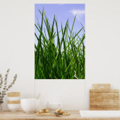 Groen gras van Home Print (Keuken)