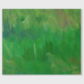 Groen gras verftextuur. Handgetrokken achtergrond. Cadeaupapier (Vlak)