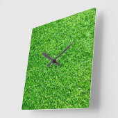 Groen gras vierkante klok (Hoek)