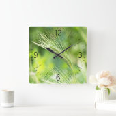 Groen gras vierkante klok (Huis)