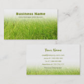 Groen gras Visitekaartje (Voorkant / Achterkant)