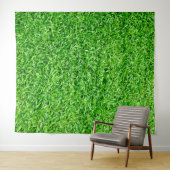 Groen gras wandkleed (In Situ (horizontaal))