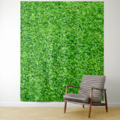 Groen gras wandkleed (In situ)
