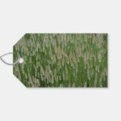 Groen gras zaden cadeaulabel (Achterkant Horizontaal)