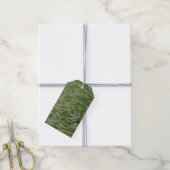Groen gras zaden cadeaulabel (Met Touw)