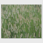 Groen gras zaden cadeaupapier (Vlak)