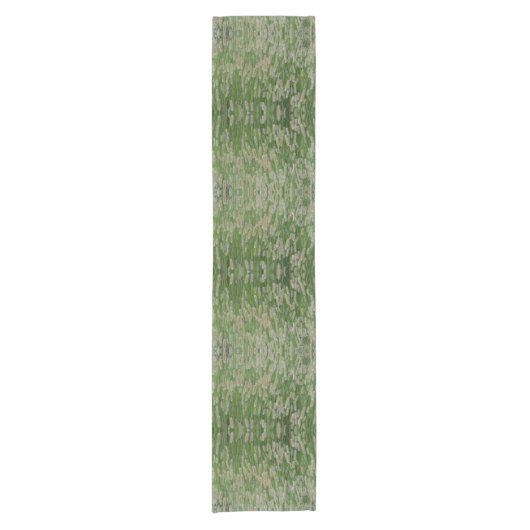 Groen gras zaden korte tafelloper (Voorkant)