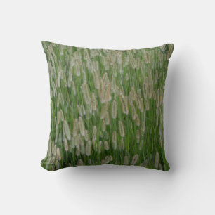 Groen gras zaden kussen