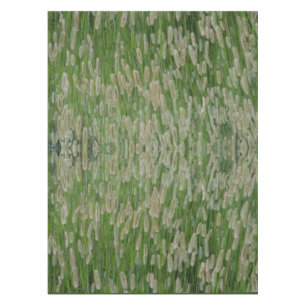 Groen gras zaden tafelkleed