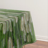 Groen gras zaden tafelkleed (Voorbeeld)