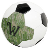 Groen gras zaden voetbal (Drie kwart)