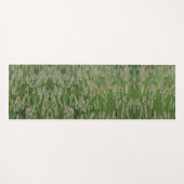 Groen gras zaden yogamat (Voorkant (horizontaal))