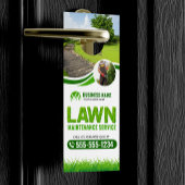 Groen grasonderhoud Service Landscaping Mow Deurhanger