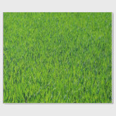 Groen grasontwerp cadeaupapier (Vlak)