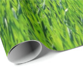 Groen grasontwerp cadeaupapier (Rol Hoek)