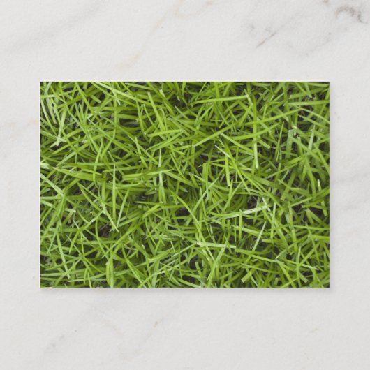Groen Grass Achtertuin Trouwplaats Kaarten Plaatskaartje (Achterkant)