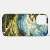 Groen Grass Sky Landschap Case-Mate iPhone Case (Achterkant (horizontaal))