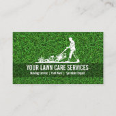 Groen Grastuin Graszorg Maaien Landschap Visitekaartje (Voorkant)