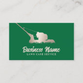Groen graszorg en landschapsontwerp Gold Mower Visitekaartje (Voorkant)