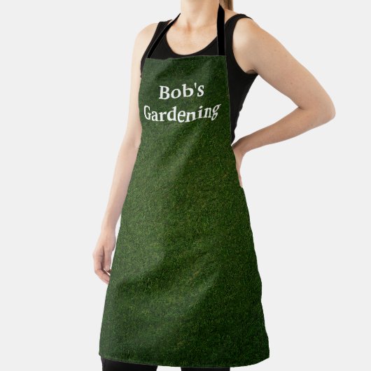 Groen Grijs Bedrijfs Schort (Insitu)