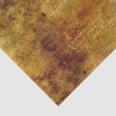 Groen grijs bruin textuur met script tissuepapier (Detail)