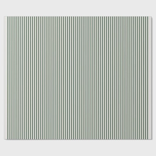 Groen/grijs gestreept elegant inpakpapier (Vlak)