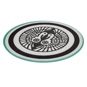 Groen Grijs Ikko Ikki Japan Mon Oriental Snijplank