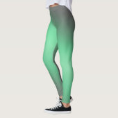 Groen grijs maanlicht ombre effect leggings (Links)
