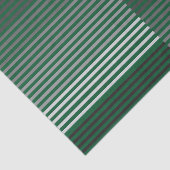 Groen, Grijs, Zwart, Witte Strepen Tissuepapier (Detail)