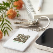 Groen groeien, schoon leven sleutelhanger (Voorkant Rechts)